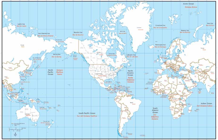 Appendix C World Map