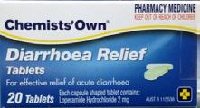 Chemists Own Diarrhoea Relief 20* Chemists