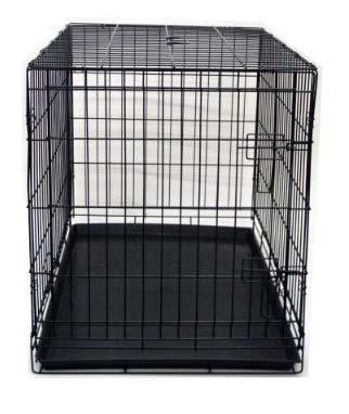 See example below: The crate training process Crate training can take days, weeks or months, depending on your dog's age, temperament, work schedules and past experiences.