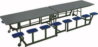 00 M-NPB-10 Folding Table w/bench 29" x 30" x 10'1" 12 $1,024.00 $1,004.00 M-NPB-12 Folding Table w/bench 29" x 30" x 12'1" 16 $1,044.00 $1024.