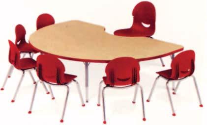 Their design makes them at home in classrooms, training rooms, workrooms, and mail rooms. What s more, they re ideal for collaborative learning environments.