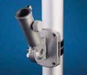 Supplied w/adaptor sleeves for various pole diameters. Also available in silver. Cat.