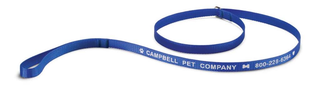 Veterinarians. With your practice name and phone number in plain sight, these leashes offer a constant reminder of your excellent service.