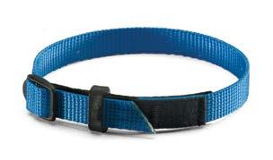 The Cat Stretch Training Collar features two buckle styles Camloc (pictured) or Ladderloc (our most popular style). Please specify buckle style when ordering.