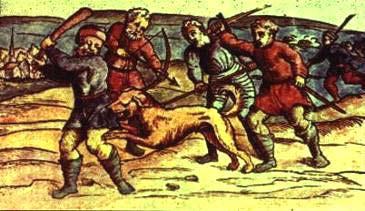 1271: 1 st large rabies outbreak reported in Germany (Steele,
