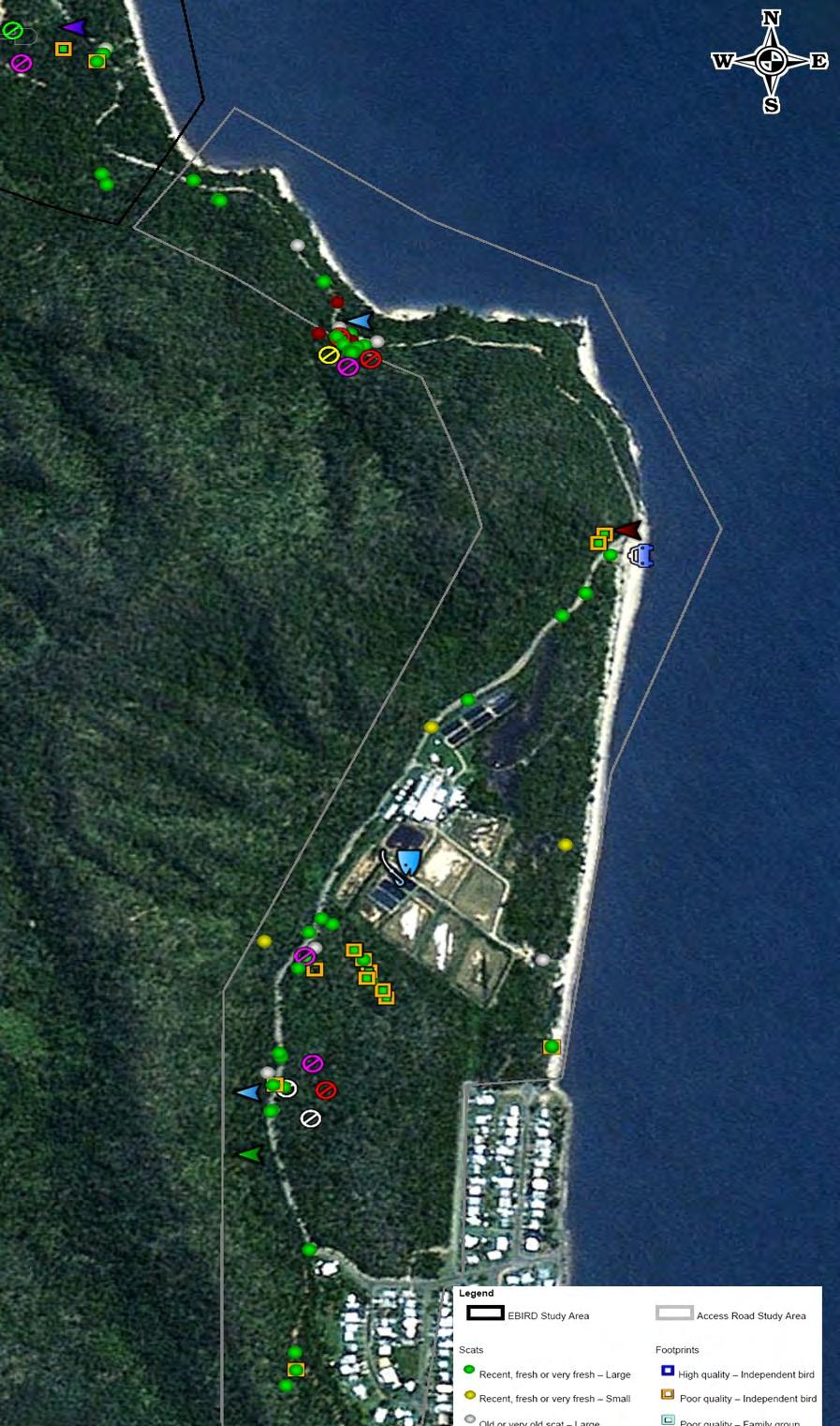 0 100 metres 300 500 PROJECT: Cassowary Survey at the Proposed Ella Bay JOB NO: 340005 Integrated