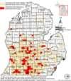 Detections of exotic BTV from ruminants Michigan Culicoides Survey Since 999 Reported C.