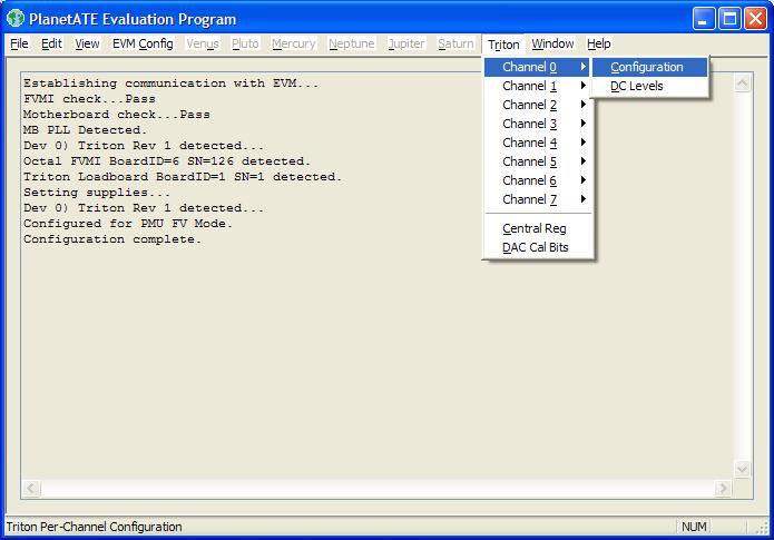 2.5 ISL55185 EVM Menu Dialog Boxes Figure 4 illustrates the ISL55185 EVM menu options.