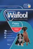03362 03363 03331 Wafcol were the first to recognise that some dogs can be allergic to common food ingredients and now offer a full lifestage range of hypoallergenic recipes