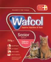 CAT CARE New to Wafcol is our cat food range, which provides a range of outstanding, hypoallergenic foods, which have been carefully formulated to meet all the nutritional requirements for each