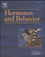 Hormones and Behavior 55 (2009) 500 506 Contents lists available at ScienceDirect Hormones and Behavior journal homepage: www.elsevier.