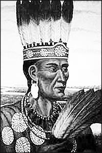 Chief Powhatan Chief Powhatan (died 1618), whose proper name was Wahunsenacawh (sometimes spelled Wahunsonacock), was the chief of the Tsenacommacah, an alliance of Algonquian speaking Virginia