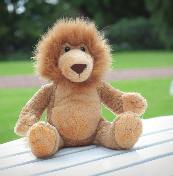 334 MUMBLES TEDDY BEARS MM11 LENNY LION Golden brown coloured lion with contrast