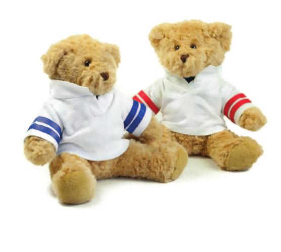 White/Navy White/Pink ALL EDIU TEDDY RUGBY TOP - 077 - Cotton jersey rugby top with twin stripes on sleeves and open