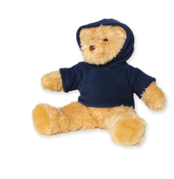 TEDDY FLEECE HOODIE - 084 - Long sleeved fleece hoodie. 100% Polyester icrofleece 280gsm Not suitable for children under the age of 36 months. Bear not included.