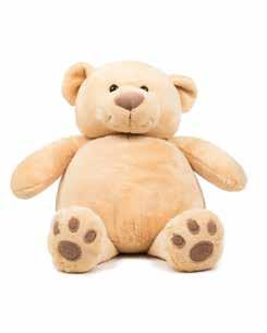 86 cm) Super-Size Honey Bear 3XL MM031 MM031 100% polyester M (30 cm) Heart/Gift Bear MM05 MM05 S (20,5 cm), M (30,5 cm) Otis Bear LIGHT BROWN WHITE/GIFT BEAR (RED)