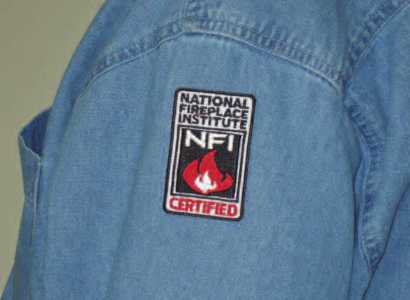 Show Your Stuff WEAR NFI PROUDLY Sleeve Patch This sew-on logo patch should be positioned on the sleeve or above the breast pocket.