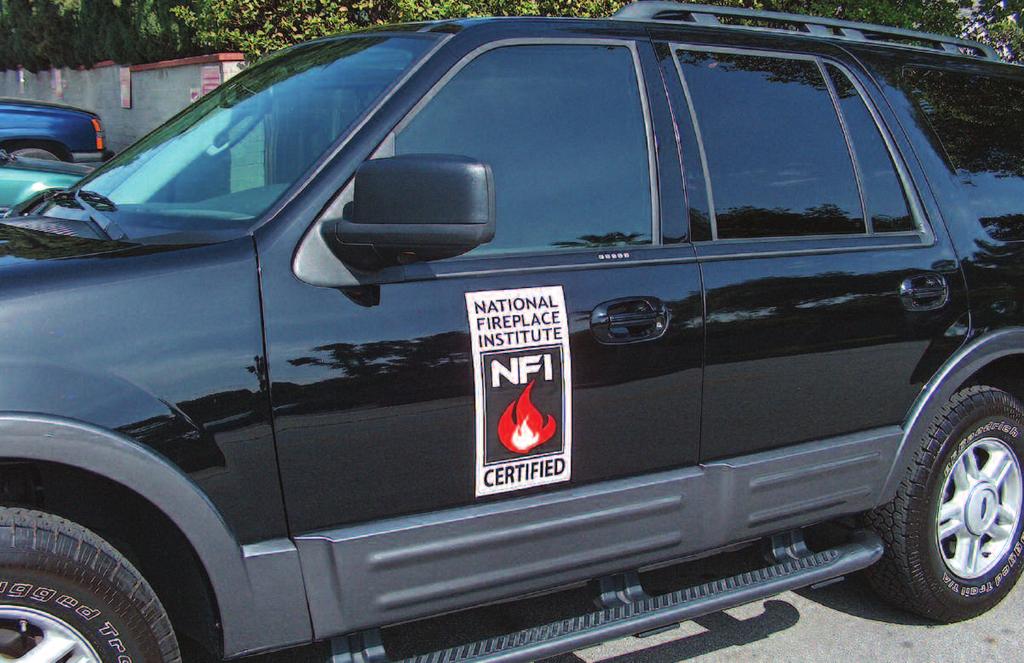 Drive Your Business DISPLAY NFI PRIDE Window and Truck Decals Pressure-sensitive