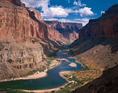 g., the Colorado River is eroding the Grand Canyon at about 0.3 m per millenium.