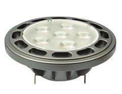 RefLED 55lm AR111 dimmable RefLED AR111 55lm Beam (º) Average Rated Life 2642 DIM RefLED 55lm AR111 1W
