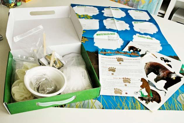 The purpose of the kit is to introduce Young Scientists to the field of animal tracking.