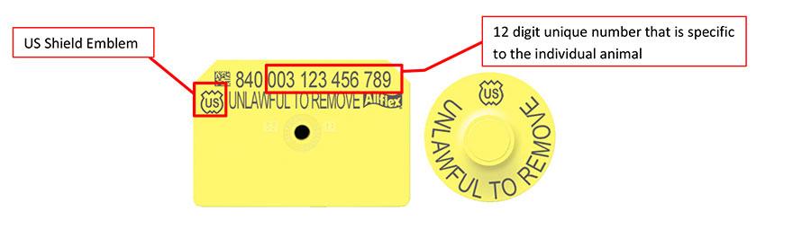 The 840 ear tag will prvide the capability f retrieving the premises ID assciated with the animal in a natinal database, since this infrmatin is recrded when the tags are purchased. 11.