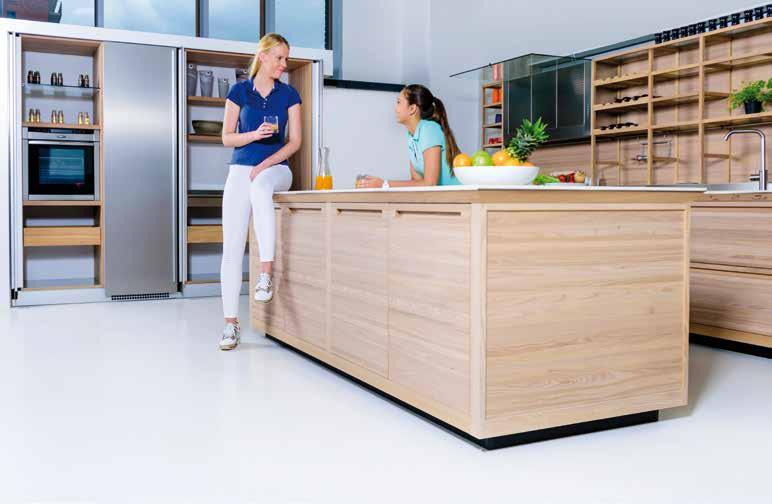Bigger & better: The seamless, durable style of a Sika ComfortFloor is ideal for a professional-size kitchen here a Sikafloor PS27 System. THE FLOOR SETS THE STYLE. THE MEAL SETS THE MOOD.