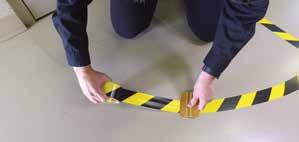 Everyday Floor Traffic Reliable, highly visible, highly versatile marking tape.