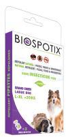 BIOSPOTIX collar. Up to 4 months protection. Immediate action. Water resistant. Active ingredients are spread all over your dog or cat s coat via the sebum.