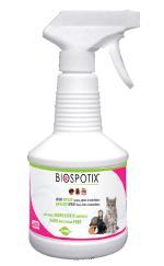 3 Prevent new infestations Spray BIOSPOTIX : Preventive action Effective solution to avoid new infestation and protect your dog or cat from other infested