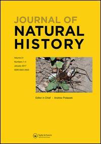 Journal of Natural History ISSN: 0022-2933 (Print) 1464-5262 (Online) Journal