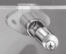 pin tumbler drawer locks THE ADVANTAGE PLUS C8163 HOLE APPLICATION For drawers. Surface mounted. Requires 57/64" diameter hole for cylinder. OPERATION removable in both locked and unlocked positions.