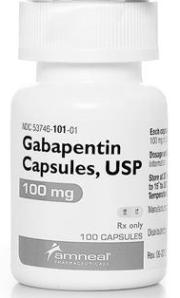 Cats: Prehospital Gabapentin Gabapentin PO 100 mg/cat 50 mg/petite or geriatric cat 150 mg/big cat Sprinkled on 1 tablespoon wet
