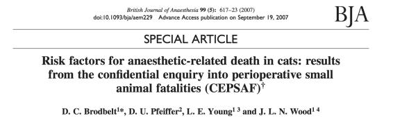 associated with increased odds of anaesthetic-related death were poor health status (ASA physical status