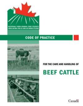 -02-16 What is the Beef Code of Practice? National Farm Animal Care Council (NFACC).
