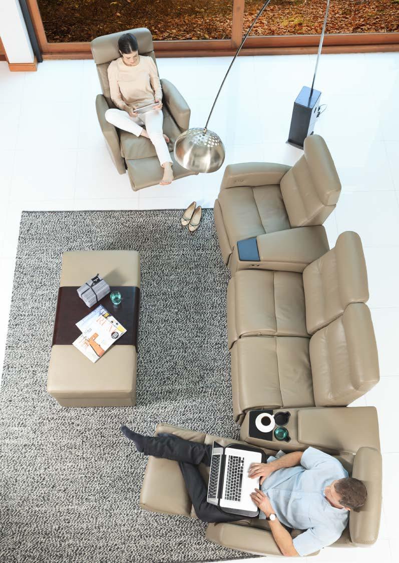 Motion A unique and flexible Motion sofa system Our Modular Seating program is one of the most versatile available. A variety of configurations can be tailored to your specific needs.