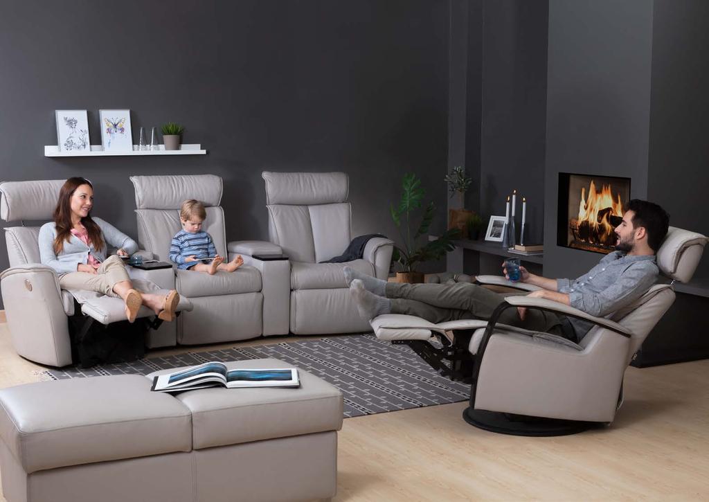 Motion Sofa Systems - customized to your lifestyle 16 17 DUKE