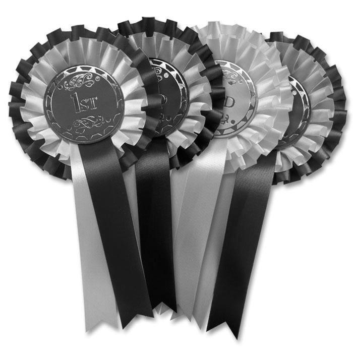 ROSETTES THE FOLLOWING ROSETTES WILL BE AWARDED AT THE OBEDIENCE TRIAL: High Scoring Qualifying Dog in Regular Classes...Blue and Gold Rosette High Scoring Qual. Dog in both Open B & Utility Combined.