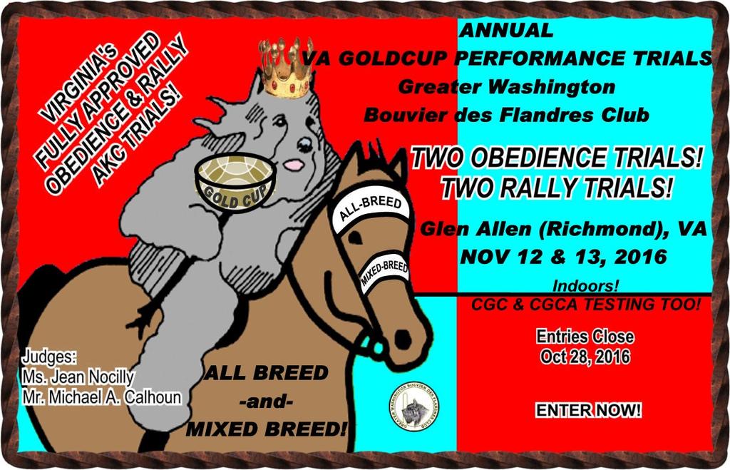All Breed / Mixed Breed OBEDIENCE & All Breed / Mixed Breed RALLY