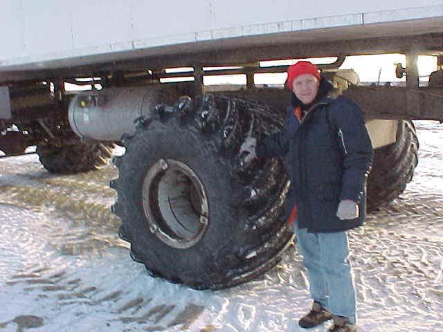 How tall are the Tundra Buggy machines?