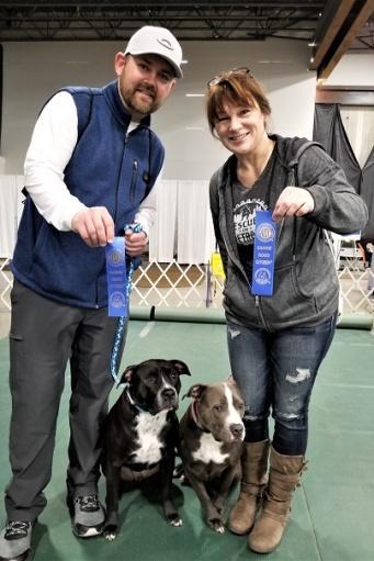 I found it delightful, as I am sure others involved in representing SDTC were, to meet/greet people anxious to take this test and prove their dogs worthy of a CGC title.