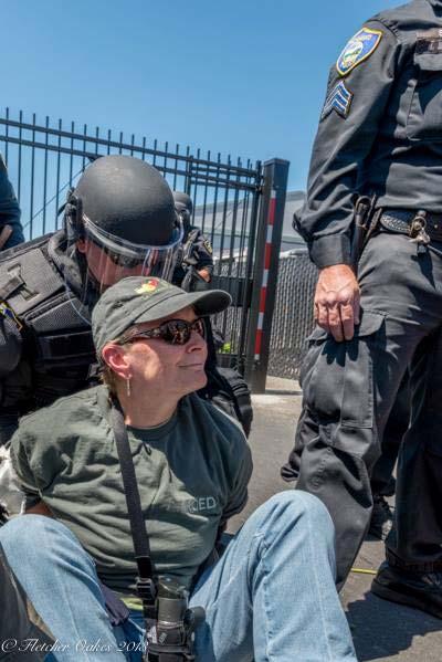 RVMS Neighbor Arrested for Civil Disobedience At the Chevron/Climate Change protest, Richmond officers (primarily from the department s Traffic and special Events Unit) escorted a group of about