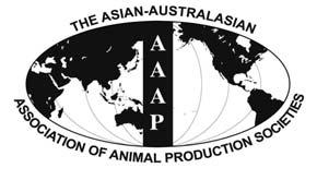 1365 Asian-Aust. J. Anim. Sci. Vol. 24, No. 10 : 1365-1371 October 2011 