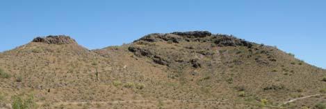 Lookout Mountain Preserve, located on the northern edge of the Phoenix Mountains in the Phoenix Metropolitan area, Arizona, USA, is 84 ha in total area, although the primary study site we used from