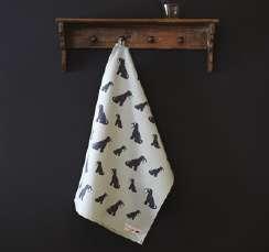 Tea towel designs: Beagle Black Labrador NEW Border Collie Border Terrier