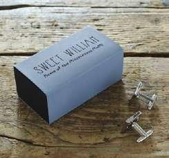 SILVER PLATED CUFFLINKS Our silver plated cufflink and