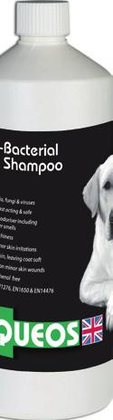 down dogs, including ears, faces & paws Use to disinfect hands, equipment