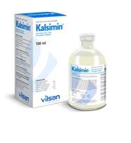 Veterinary Electrolytes KALSIMIN Each 100 ml contains 45 g Calcium gluconate, 2 g Calcium glucoheptonate, 2 g Calcium hypophosphite, 1 g Calcium D-saccharate, 3 g Magnesium chloride It is used in