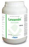 Powder for Oral Solution Each 1 g contains 150 mg Levamisole hydrochloride. LEVAMIN Powder for Oral Solution is a widespectrum preparation with antihelminthic effect.