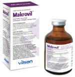 Antibiotic MAKROVIL Each 1 ml contains Tilmicosin phosphate equivalent to 300 mg Tilmicosin base.